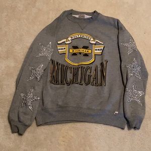 LF Furst Of A Kind Michigan Star Patch Sweatshirt